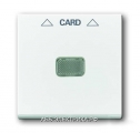 ABB BJB Basic 55 Бел Накладка карточного выключателя(мех. 2025U)