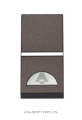 ABB NIE Zenit Серебро Выключатель 1-клавишный кнопочный НО-контакт с символом "Звонок" 1 мод
