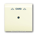ABB BJE Impuls Беж Накладка карточного выключателя (мех 2025 U)