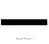 ABB BJE Черное стекло Нижняя клеммная планка с температурным датчиком Busch-priOn