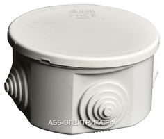 ABB Коробка распаячная герметичная IP44 80х40мм DхВ