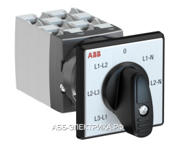 ABB Переключатель кулачковый OC25G06PNBN00NV30 (вольт-р)