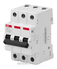 ABB Basic M Автоматический выключатель 3P,10A,C, 4,5кА, BMS413C10