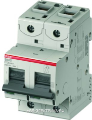 ABB S802S Автоматический выключатель 2P 63А (C)