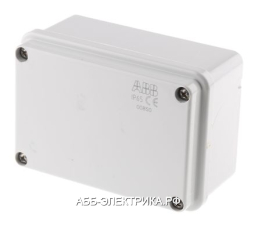 ABB Коробка распределительная накладная без сальников 105х70х50 IP 55