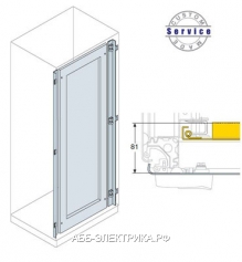 ABB Дверь внутренняя с рамкой 2200x800мм