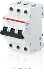 ABB S203 Автоматический выключатель 3P 80A (C) 6kA