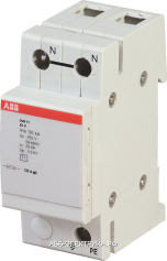 ABB OVR Ограничитель перенапряжения T1 50 1P+N ( тип 1 )