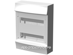 ABB Mistral41 Бокс настенный 4М без двери (без клемм)