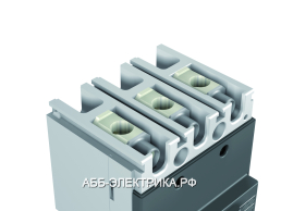 ABB Выводы силовые выключателя KIT FC CuAl A1 125A (комплект из 3шт.)