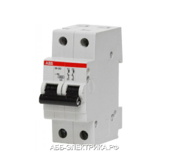 ABB SH202 Автоматический выключатель 2P 6А (C)