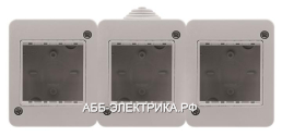 ABB NIE Zenit/Stylo Коробка IP55 для открытой установки на 6 модуля