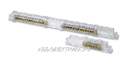 ABB Шина N ( Pe ) 63А отверстия 4х16+23х10