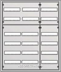 ABB Шкаф распределительный навесной (стальная дверь) 216 мод.974х824х140 IP43