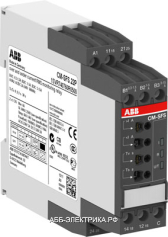 ABB CM-SFS.21S Реле контроля тока, диапаз. изм. Imin=3мА, Imax=1А, 24-240В AC/DC, 2ПК, винт.клеммы