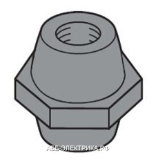 ABB Изолятор для шин 20,25,50x5 м6x50 (упак=25шт)
