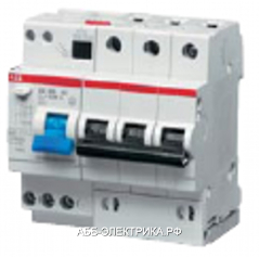 ABB DS203 M Дифференциальный автомат 5мод. 25А 30mA (AC)