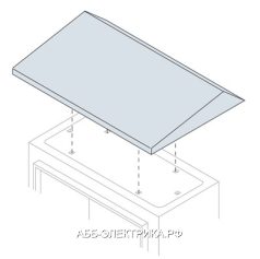 ABB Крыша антидождевая для шкафов SR 800х300мм