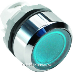 ABB MP2-21L Кнопка синяя с фикс. с подсветкой (корпус)