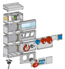 ABB CEWE Комплект контактных элементов №43