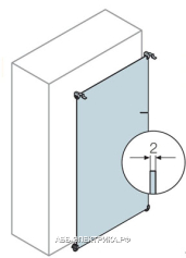 ABB Плата монтажная стальная для шкафа GEMINI (Размер1)