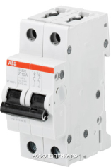 ABB S202 Автоматический выключатель 2P 20A (Z) 6kA