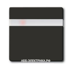ABB BJB Basic 55 Шато (чёрн) Накладка - сенсор выключателя Комфорт 6815U,6816U