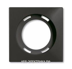 ABB BJB Basic 55 Шато (чёрн) Накладка для световых приборов