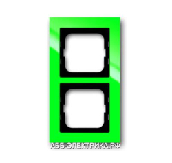 ABB BJE Axcent Зеленый Рамка 2-ая (1754-0-4338) 17