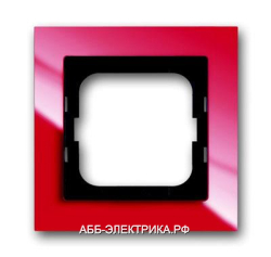 ABB BJE Axcent Красный Рамка 1-ая (1754-0-4340) 17