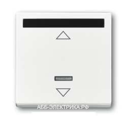 ABB BJE Solo/Future Бел Накладка светорегулятора с
