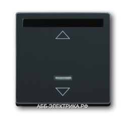 ABB BJE Solo/Future Графит Накладка светорегулятор