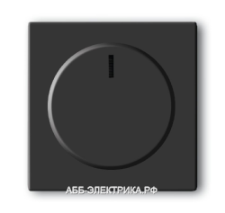 ABB BJE Solo/Future Графит Накладка светорегулятора поворотного