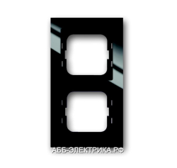 ABB BJE Axcent Черный Рамка 2-ая (1754-0-4410) 175