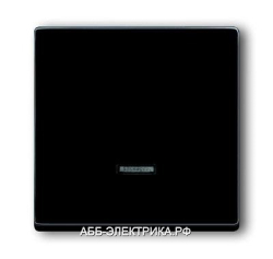Диммер нажимной (кнопочный) 400Вт универсальный, цвет Антрацит, ABB Solo/Future