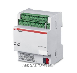 ABB UK/S 32.2 Универсальный терминал ввод/вывод 32-х канальный (макс. по 80 мА) MDRC