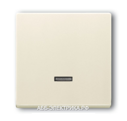 Диммер нажимной (кнопочный) 400Вт универсальный, цвет Кремовый, ABB Solo/Future