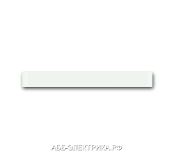 ABB KNX Busch-priOn Белое глянцевое стекло Верхняя декоративная планка