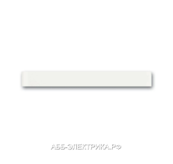 ABB KNX Busch-priOn Белое глянцевое стекло Нижняя декоративная планка
