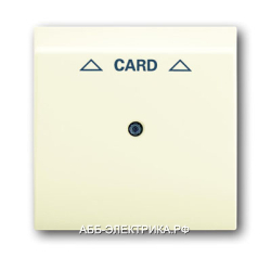 ABB BJE Impuls Беж Накладка карточного выключателя