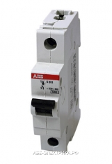 ABB S201 Автоматический выключатель 1P 8A (D) 6kA