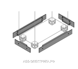 ABB Фланец цоколя 100х600 ВхШ (2шт)