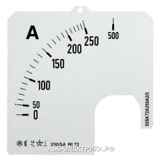 ABB Шкала для амперметра SCL 1/50A A1
