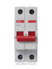 ABB Basic M Выключатель нагрузки 2P, 25A, BMD51225