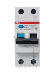 ABB Дифференциальный автомат DSH201R C16AC30