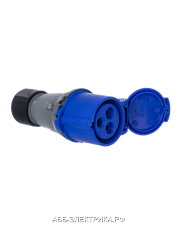 ABB Easy&Safe Розетка кабельная 216EC6,16А,2P+E,IP44,6ч