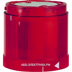 ABB KL70-401R Лампа сигнальная красная постоянного свечения 12-240В AC/DC (лампочка отдельно)