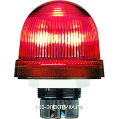 ABB KSB-203R Лампа-маячок сигнальная красная проблесковая 24В DC (ксеноновая)