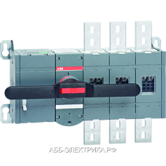 ABB OTM1600E3M230C Выключатель-разъединитель 3-полюсный с моторным приводом