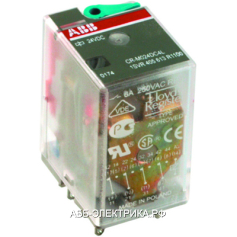 ABB CR-M024DC4 Промежуточное реле 24V 6A 4ПК (DC)